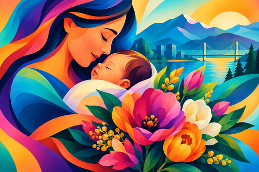 New Baby Flowers North Vancouver Parents Love