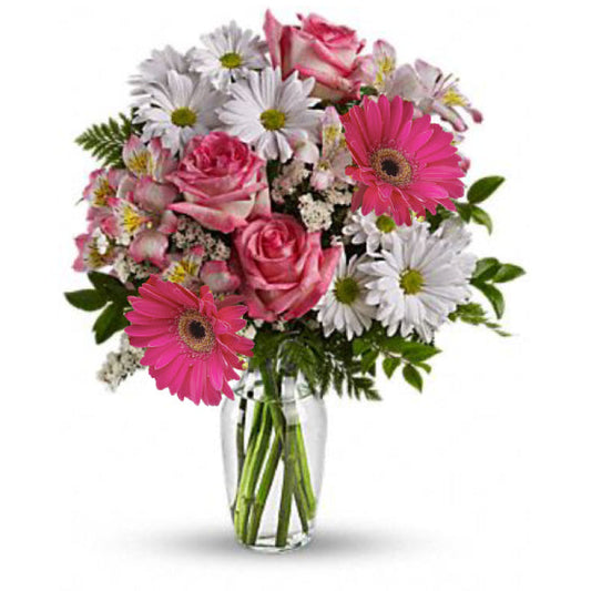 What a treat bouquet with roses-Val