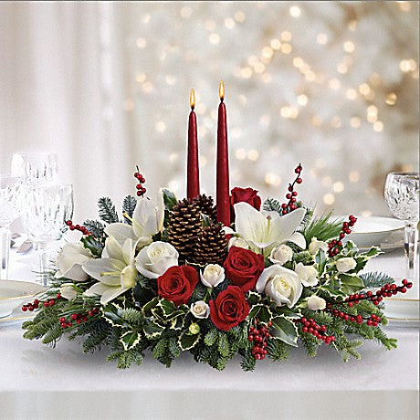 Christmas wishes centerpiece