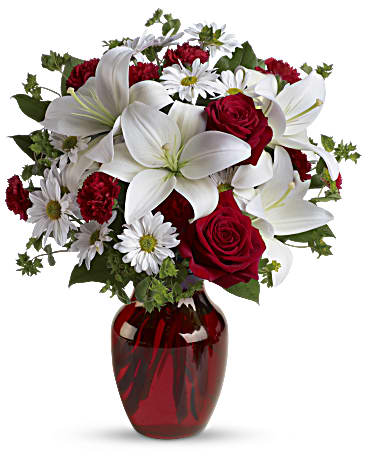 Small Be My Love Bouquet with Red Roses